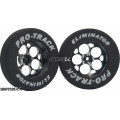 Pro Track Magnum in Black 1-1/16" Foam Drag Front Wheels for 1/16" axle