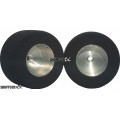 Pro Track Large Scale Series Drag Rears, 1 3/16 x .700, Natural Rubber