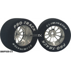 Pro Track Turbine 1-1/16 x .700 Plain Drag Rear Wheels for 3/32 axle