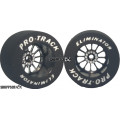 Pro Track Turbine 1-1/16 x .700 Black Drag Rear Wheels for 3/32 axle