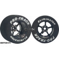 Pro Track Pro Star 1-1/16 x .700 Black Drag Rear Wheels for 3/32 axle