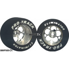 Pro Track Magnum 1-1/16 x .700 Plain Drag Rear Wheels for 3/32 axle