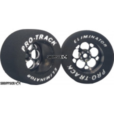 Pro Track Magnum 1-1/16 x .700 Black Drag Rear Wheels for 3/32 axle