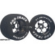 Pro Track Magnum 1-1/16 x .700 Black Drag Rear Wheels for 3/32 axle