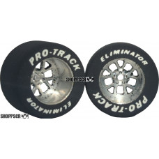 Pro Track Bulldog 1-1/16 x .700 Plain Drag Rear Wheels for 3/32 axle