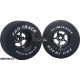 Pro Track Star 1-3/16 x .700 Black Drag Rear Wheels for 3/32 axle