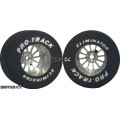 Pro Track Turbine 1-3/16 x .700 Plain Drag Rear Wheels for 3/32 axle