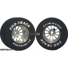 Pro Track Turbine 1-3/16 x .700 Plain Drag Rear Wheels for 3/32 axle