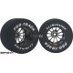 Pro Track Turbine 1-3/16 x .700 Black Drag Rear Wheels for 3/32 axle