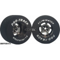 Pro Track Daytona 1-3/16 x .700 Black Drag Rear Wheels for 3/32 axle
