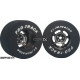 Pro Track Daytona 1-3/16 x .700 Black Drag Rear Wheels for 3/32 axle