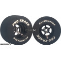Pro Track Pro Star 3D 1-3/16 x .700 Black Drag Rear Wheels for 3/32 axle
