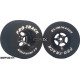 Pro Track Pro Star 3D 1-3/16 x .700 Black Drag Rear Wheels for 3/32 axle
