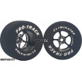 Pro Track Pro Star 1-3/16 x .700 Black Drag Rear Wheels for 3/32 axle