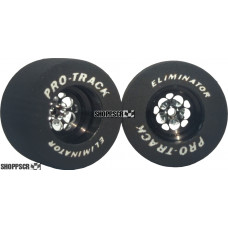 Pro Track Magnum 3D 1-3/16 x .700 Black Drag Rear Wheels for 3/32 axle