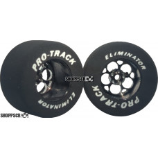 Pro Track Magnum 1-3/16 x .700 Black Drag Rear Wheels for 3/32 axle