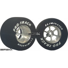 Pro Track Roadster 1-3/16 x .700 Plain Drag Rear Wheels for 3/32 axle