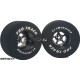 Pro Track Star 1-5/16 x .700 Black Drag Rear Wheels for 3/32 axle