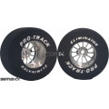 Pro Track Turbine 1-5/16 x .700 Plain Drag Rear Wheels for 3/32 axle