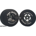 Pro Track Daytona 1-5/16 x .700 Black Drag Rear Wheels for 3/32 axle