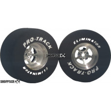 Pro Track Pro Star 3D 1-5/16 x .700 Plain Drag Rear Wheels for 3/32 axle