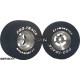 Pro Track Pro Star 3D 1-5/16 x .700 Plain Drag Rear Wheels for 3/32 axle