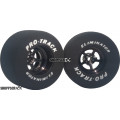 Pro Track Pro Star 3D 1-5/16 x .700 Black Drag Rear Wheels for 3/32 axle