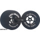 Pro Track Pro Star 1-5/16 x .700 Black Drag Rear Wheels for 3/32 axle
