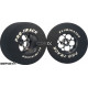 Pro Track Magnum 1-5/16 x .700 Black Drag Rear Wheels for 3/32 axle