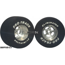 Pro Track Evolution 1-5/16 x .700 Plain Drag Rear Wheels for 3/32 axle