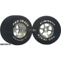 Pro Track Roadster 1-5/16 x .700 Plain Drag Rear Wheels for 3/32 axle