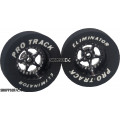 Pro Track Star 1-1/16 x .300 Black Drag Rear Wheels for 3/32 axle