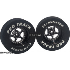 Pro Track Star 1-1/16 x .300 Black Drag Rear Wheels for 3/32 axle