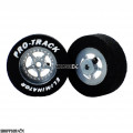 Pro Track Star 1-1/16 x .300 Gray Drag Rear Wheels for 3/32 axle