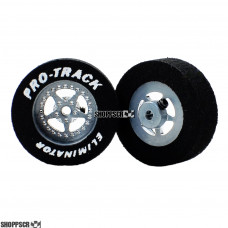 Pro Track Star 1-1/16 x .300 Gray Drag Rear Wheels for 3/32 axle