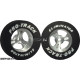Pro Track Streter 1-1/16 x .300 Plain Drag Rear Wheels for 3/32 axle