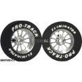 Pro Track Turbine 1-1/16 x .300 Plain Drag Rear Wheels for 3/32 axle