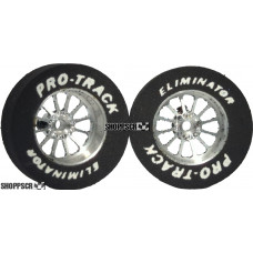 Pro Track Turbine 1-1/16 x .300 Plain Drag Rear Wheels for 3/32 axle