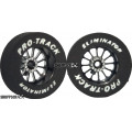 Pro Track Turbine 1-1/16 x .300 Black Drag Rear Wheels for 3/32 axle