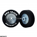 Pro Track Classic 1-1/16 x .300 Gray Drag Rear Wheels for 3/32 axle
