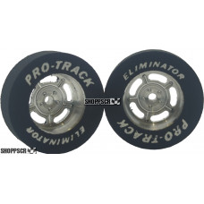 Pro Track 1-1/16 x .300 Plain Daytona Drag Rear Wheels for 3/32 axle