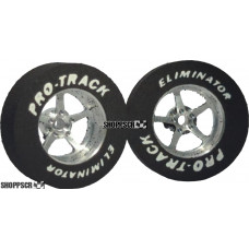 Pro Track Pro Star 1-1/16 x .300 Plain Drag Rear Wheels for 3/32 axle