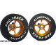 Pro Track Pro Star 1-1/16 x .300 Gold Drag Rear Wheels for 3/32 axle