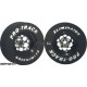 Pro Track Magnum 3D 1-1/16 x .300 Black Drag Rear Wheels for 3/32 axle