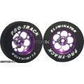 Pro Track Magnum 1-1/16 x .300 Purple Drag Rear Wheels for 3/32 axle