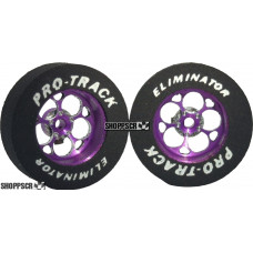Pro Track Magnum 1-1/16 x .300 Purple Drag Rear Wheels for 3/32 axle