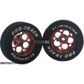 Pro Track Magnum 1-1/16 x .300 Red Drag Rear Wheels for 3/32 axle