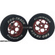 Pro Track Magnum 1-1/16 x .300 Red Drag Rear Wheels for 3/32 axle