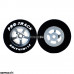 Pro Track Evolution 1-1/16 x .300 Gray Drag Rear Wheels for 3/32 axle