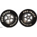 Pro Track Evolution 1-1/16 x .300 Gray Drag Rear Wheels for 3/32 axle